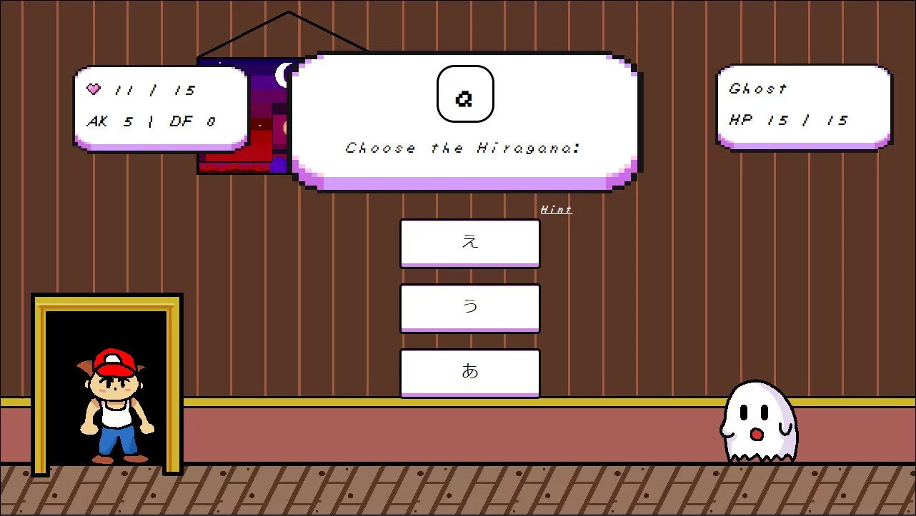 Изображение игры: Kanji RPG