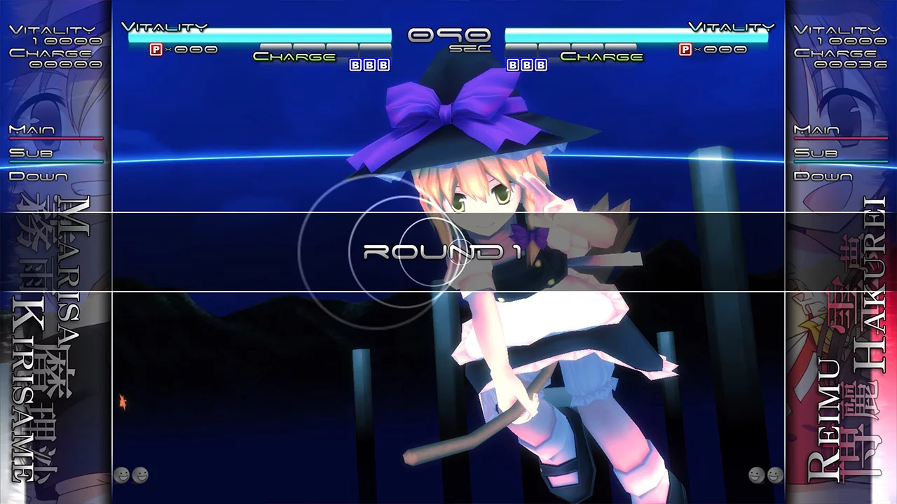 Изображение игры: Touhou Genso Rondo: Bullet Ballet