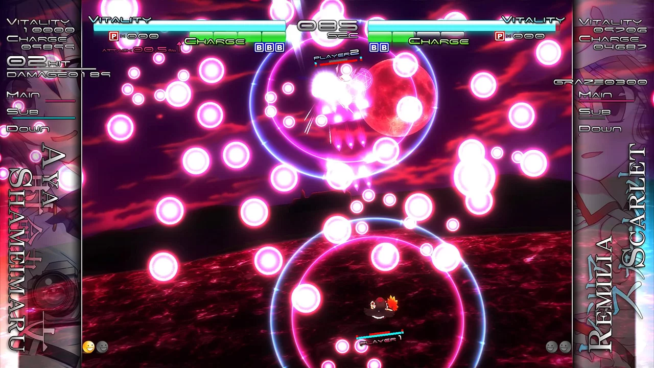 Изображение игры: Touhou Genso Rondo: Bullet Ballet