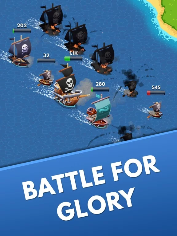 Изображение игры: Idle Pirate Tycoon