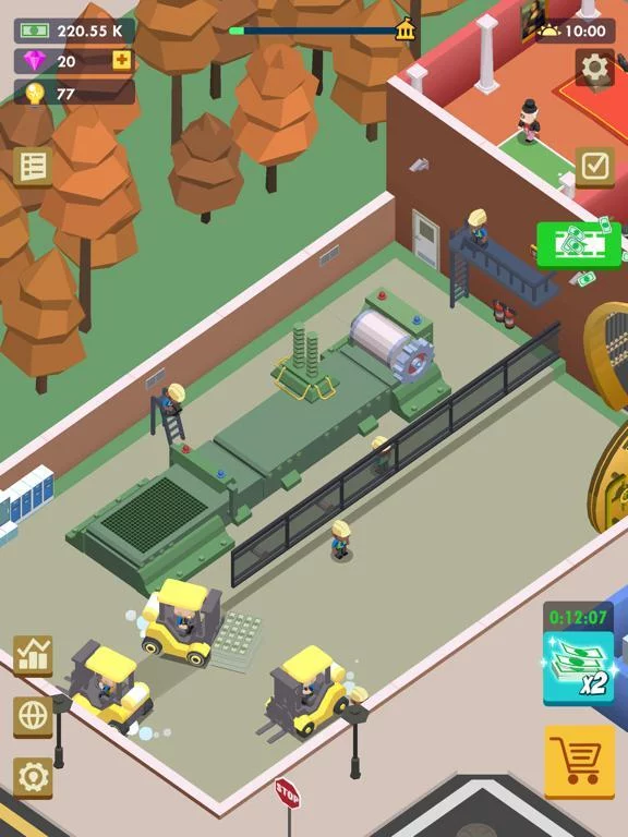 Изображение игры: Idle Bank Tycoon
