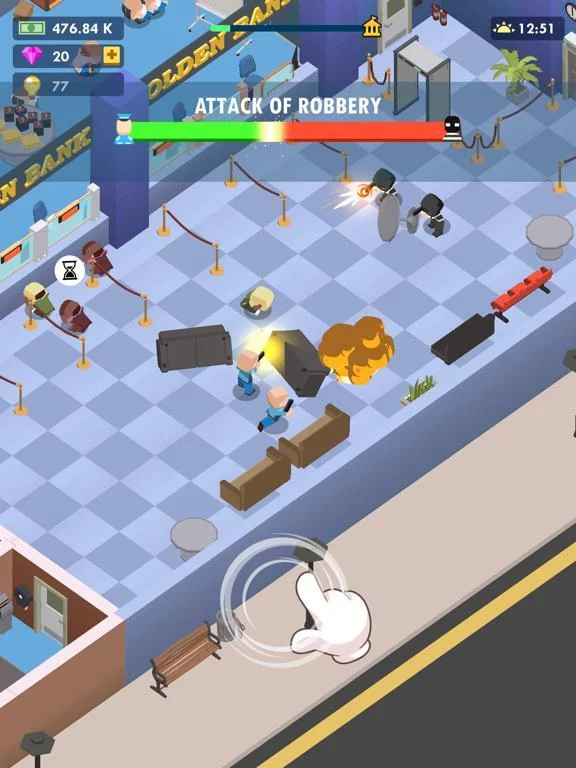 Изображение игры: Idle Bank Tycoon