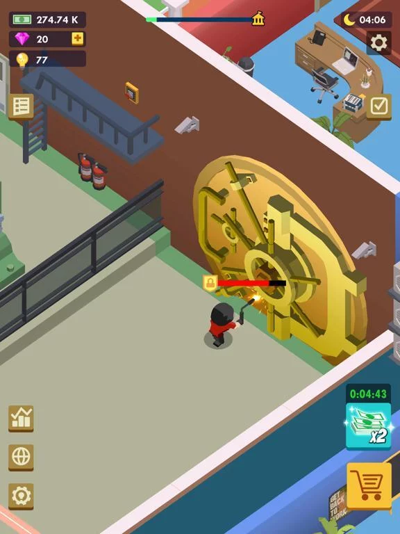 Изображение игры: Idle Bank Tycoon
