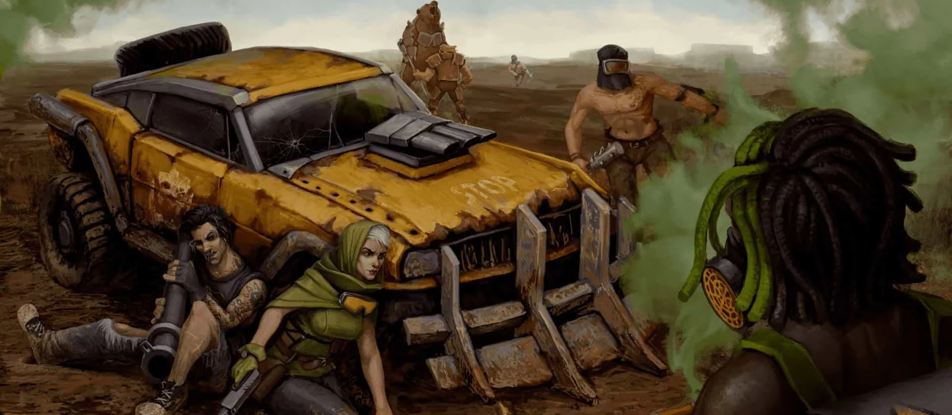 Изображение игры: Wasteland Punk