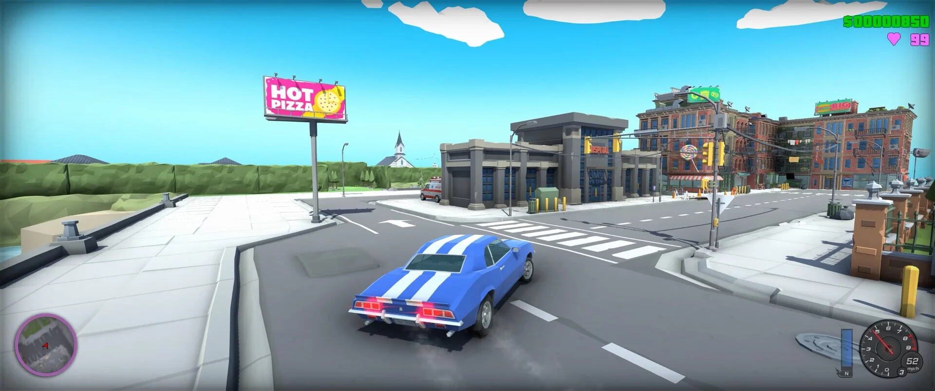 Изображение игры: Clown Theft Auto: Woke City