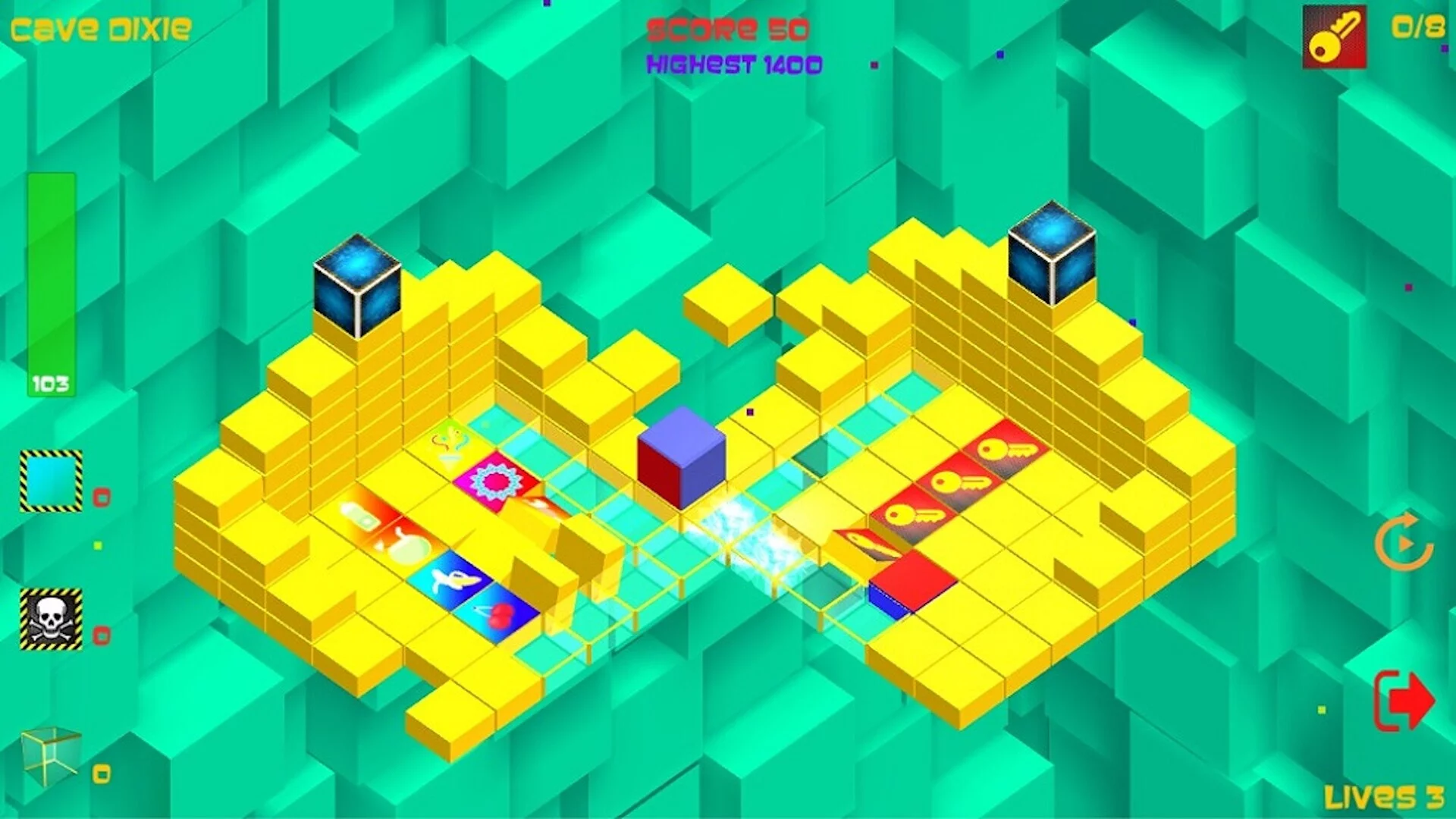 Изображение игры: Pedra Crystal Caves
