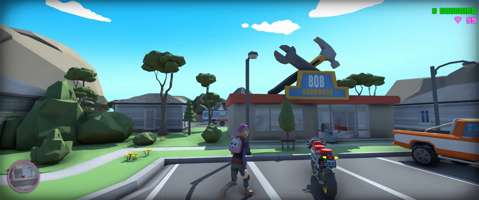 Изображение игры: Clown Theft Auto: Woke City