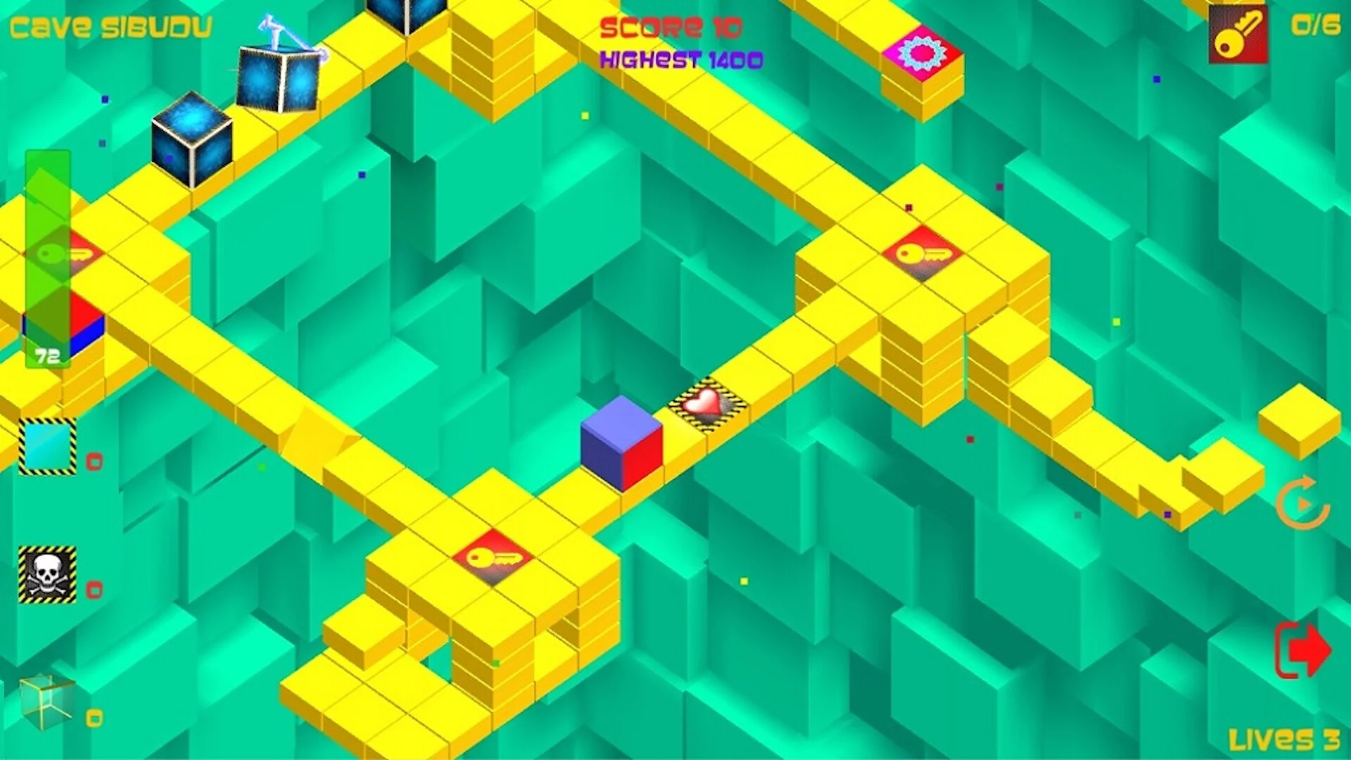 Изображение игры: Pedra Crystal Caves