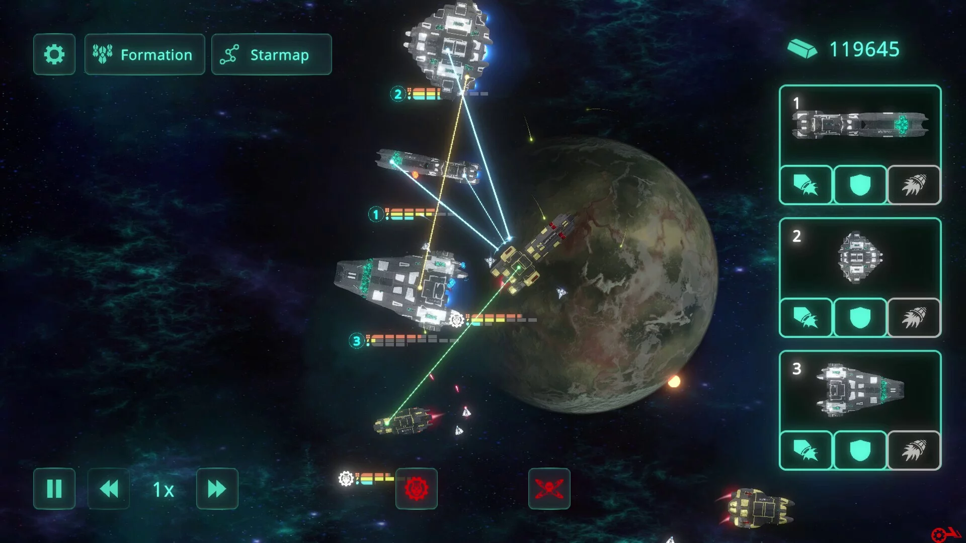 Изображение игры: Space Menace
