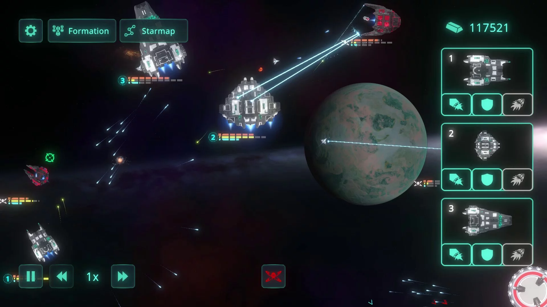 Изображение игры: Space Menace