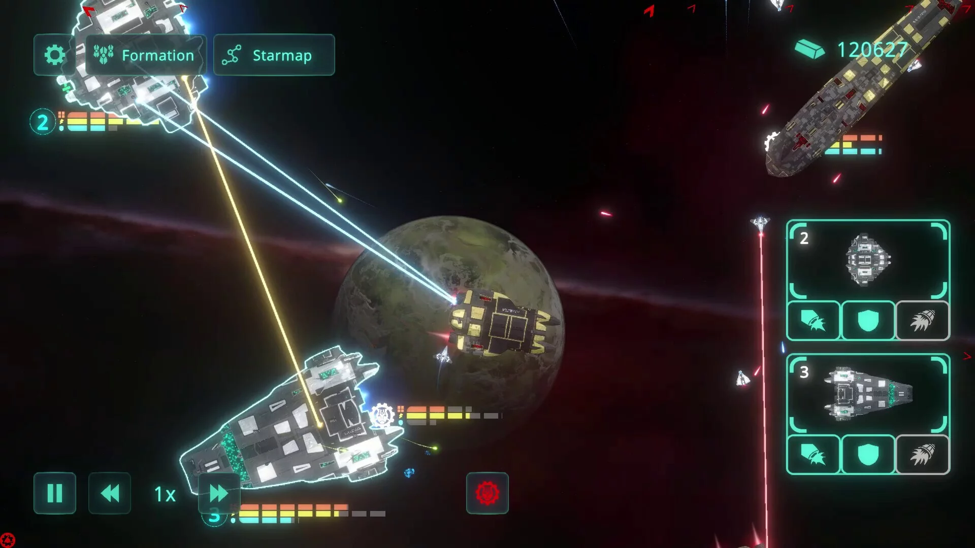 Изображение игры: Space Menace