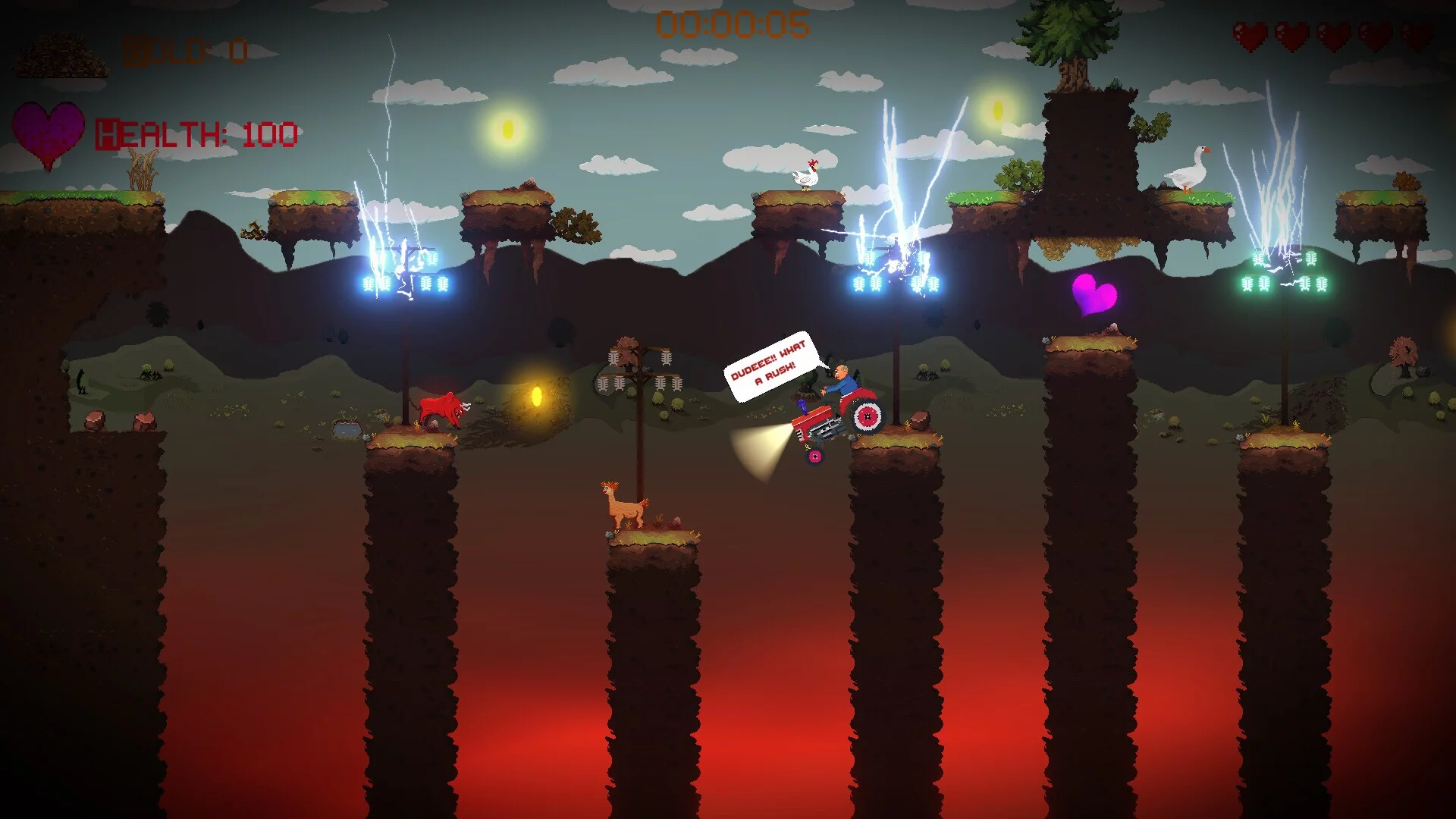Изображение игры: Llama the Farm Drama