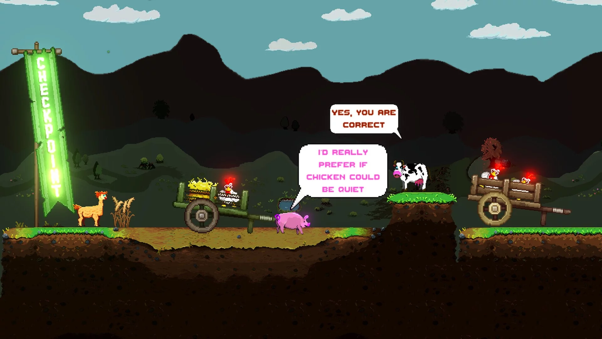 Изображение игры: Llama the Farm Drama