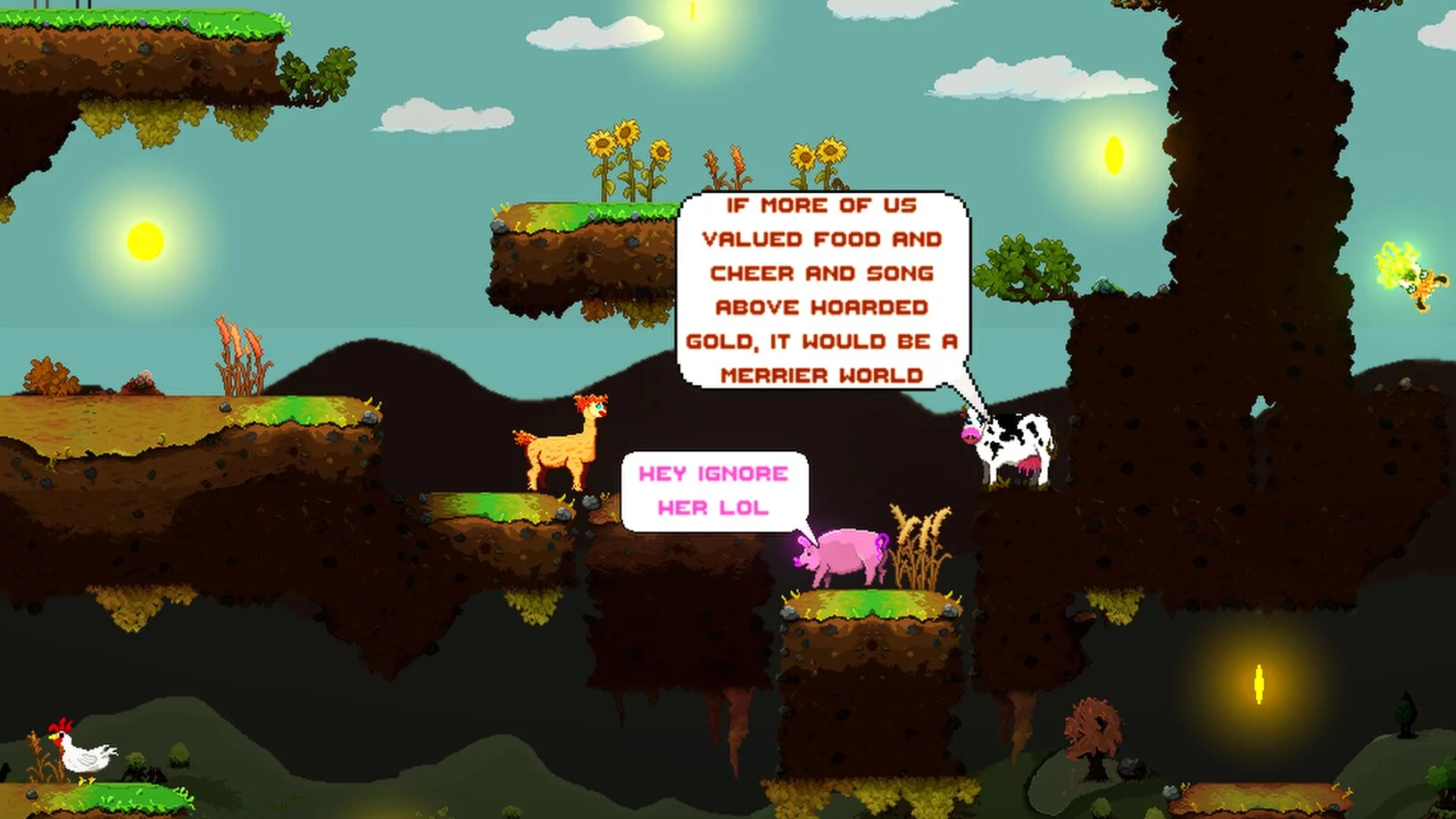 Изображение игры: Llama the Farm Drama
