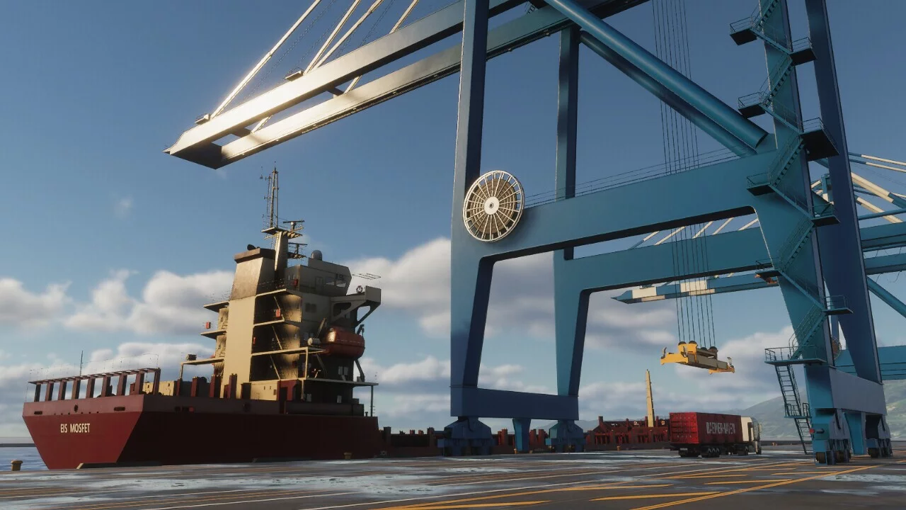 Изображение игры: Port Cranes: Container Age