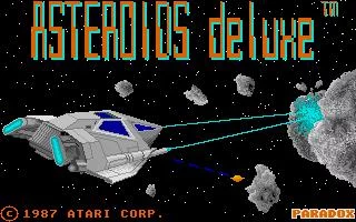 Изображение игры: Asteroids Deluxe