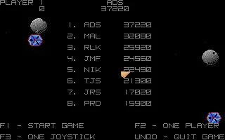 Изображение игры: Asteroids Deluxe
