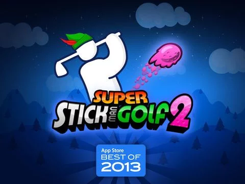 Изображение игры: Super Stickman Golf 2
