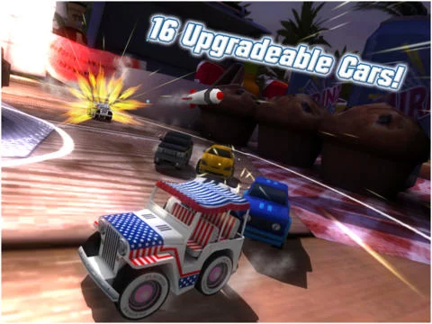 Изображение игры: Table Top Racing