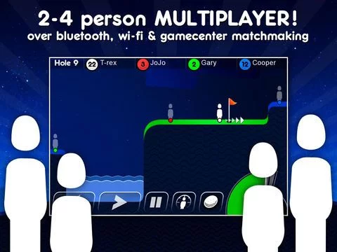 Изображение игры: Super Stickman Golf