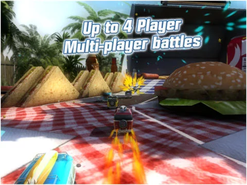 Изображение игры: Table Top Racing