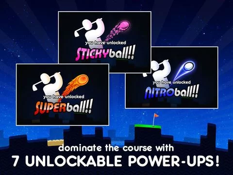 Изображение игры: Super Stickman Golf