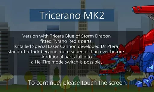 Изображение игры: Dino Robot- Tyranno + Tricera2
