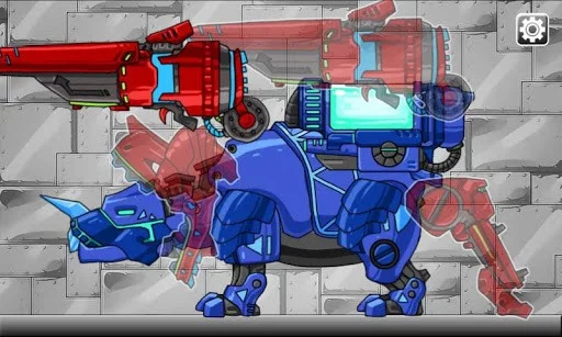 Изображение игры: Dino Robot- Tyranno + Tricera2