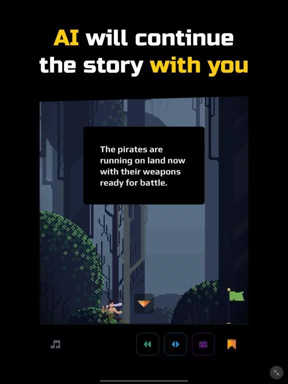 Изображение игры: AI Tales - Calm Chat Stories