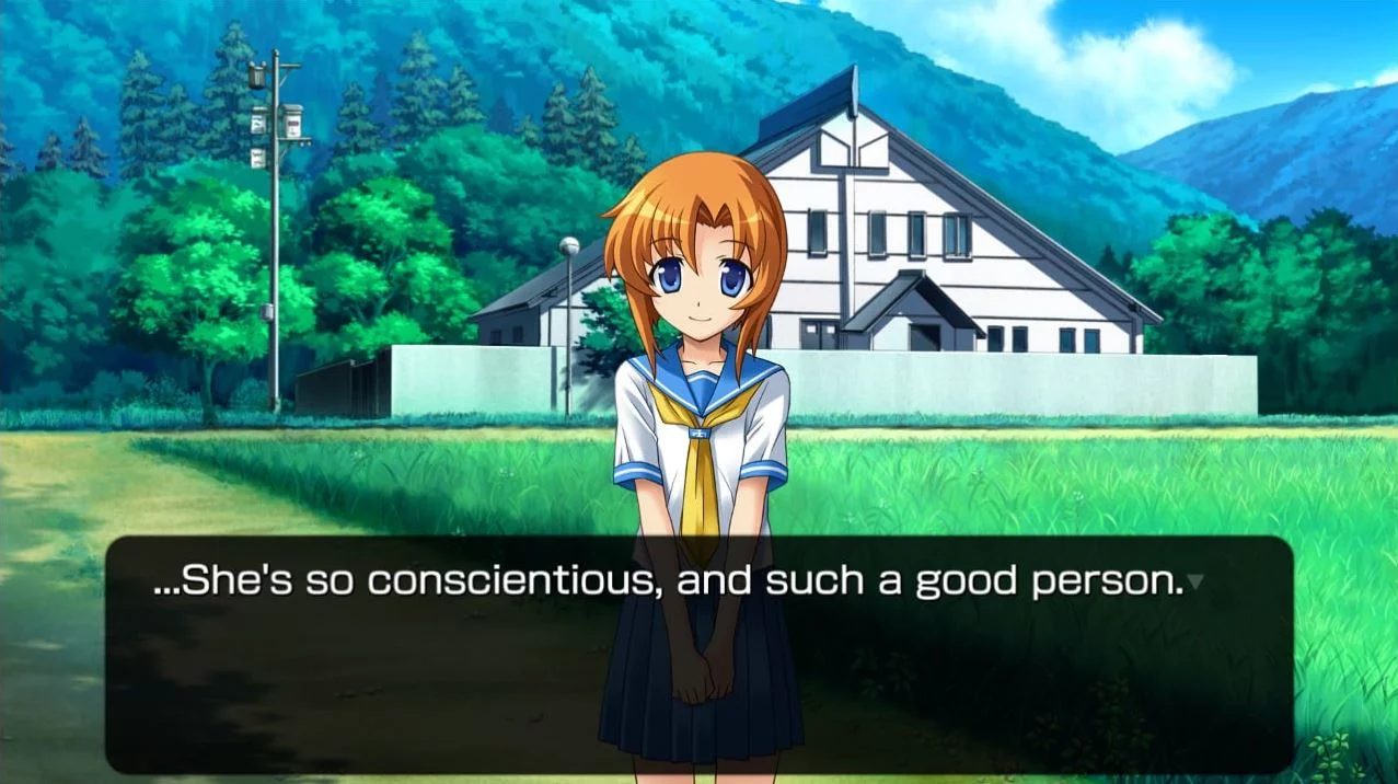 Изображение игры: Higurashi no Naku Koro ni Hou