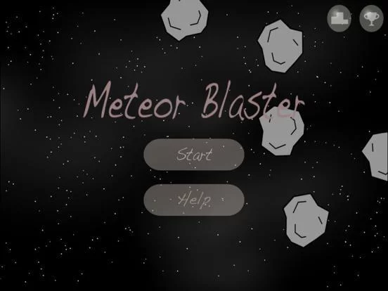 Изображение игры: Meteor Blaster
