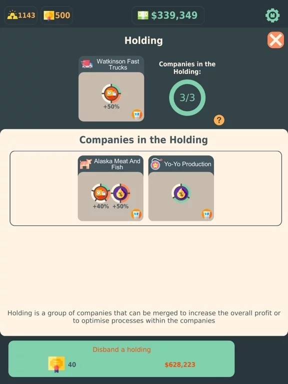 Изображение игры: Stakeholder Idle Game