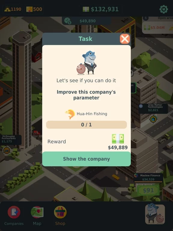 Изображение игры: Stakeholder Idle Game