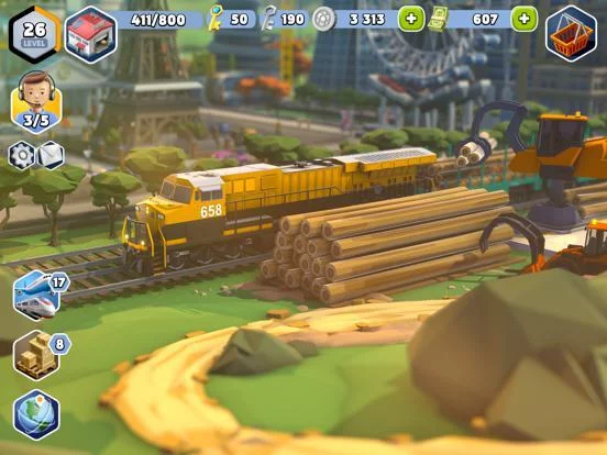 Изображение игры: Transport Tycoon Empire: City