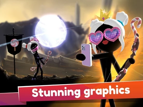 Изображение игры: Stickman Archer online