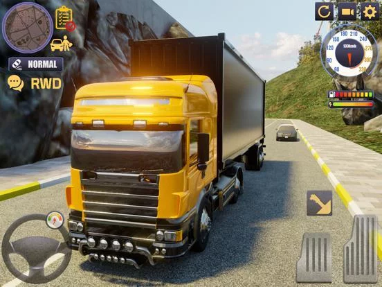 Изображение игры: USA Truck Simulator Car Games
