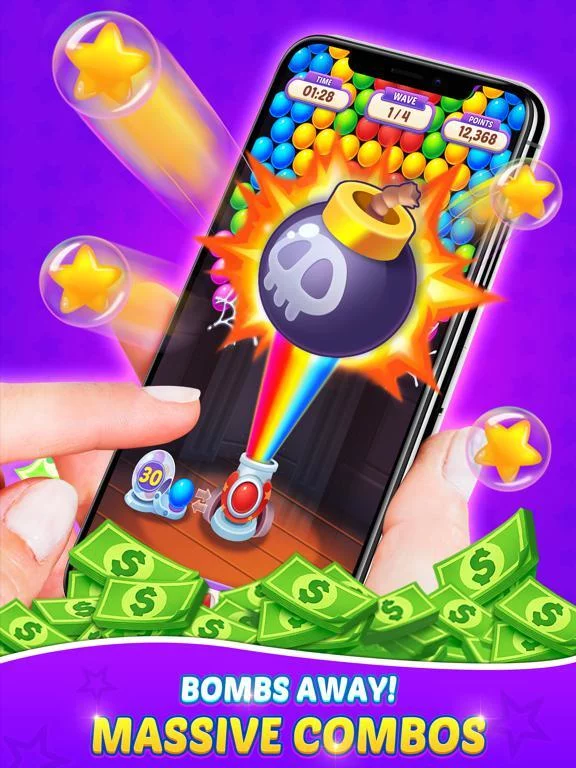 Изображение игры: Bubble Flow: Win Real Cash