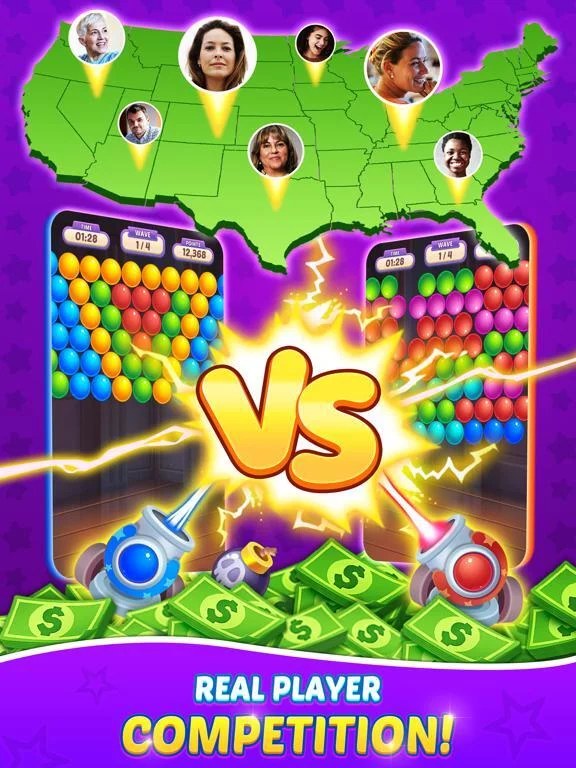 Изображение игры: Bubble Flow: Win Real Cash