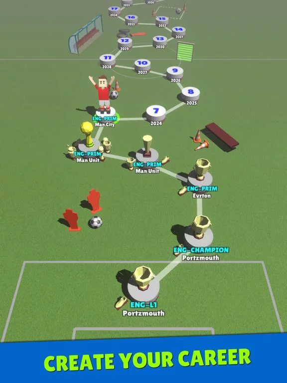 Изображение игры: Mini Soccer Star 2022