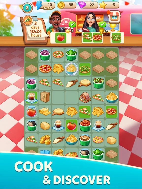 Изображение игры: Cook & Merge