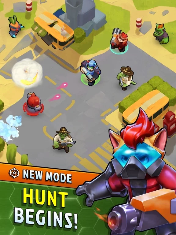 Изображение игры: Caterra: RPG Battle Royale