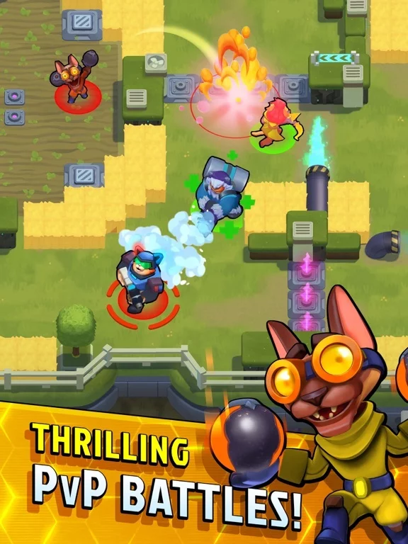 Изображение игры: Caterra: RPG Battle Royale