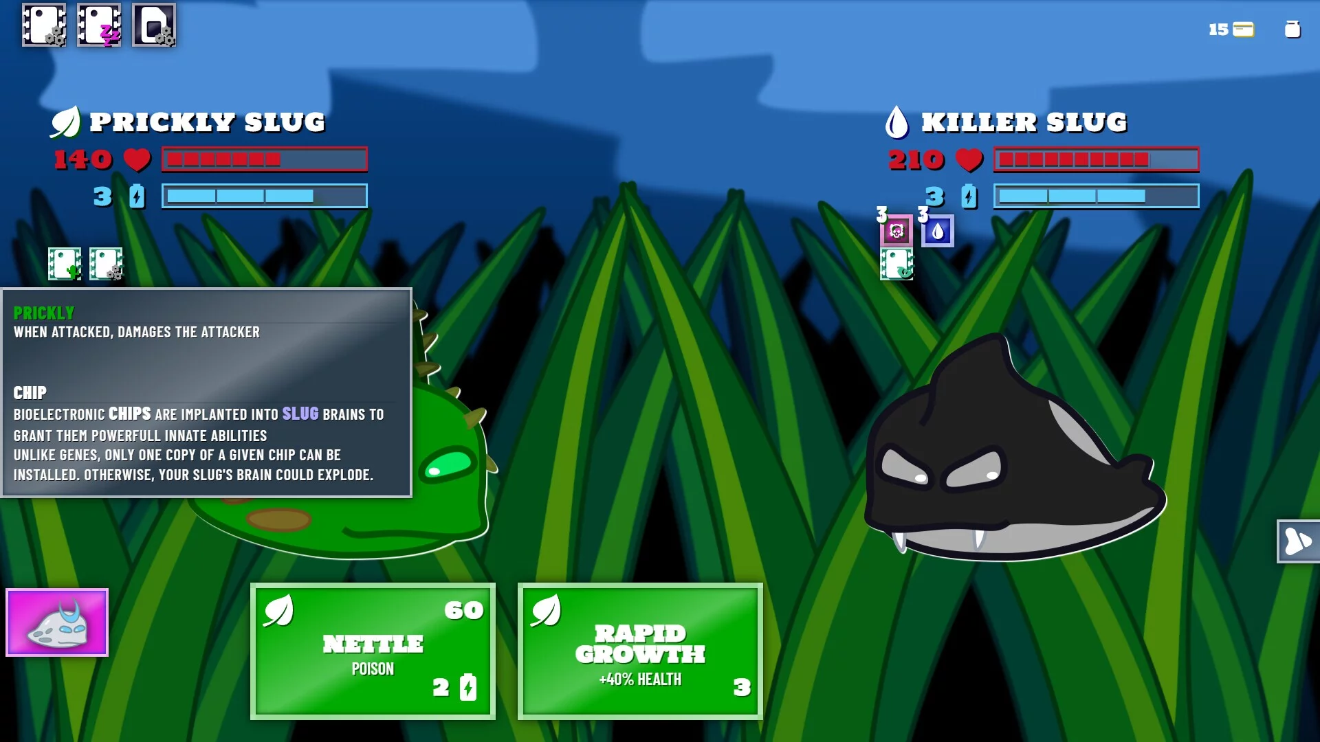 Изображение игры: Slugmania