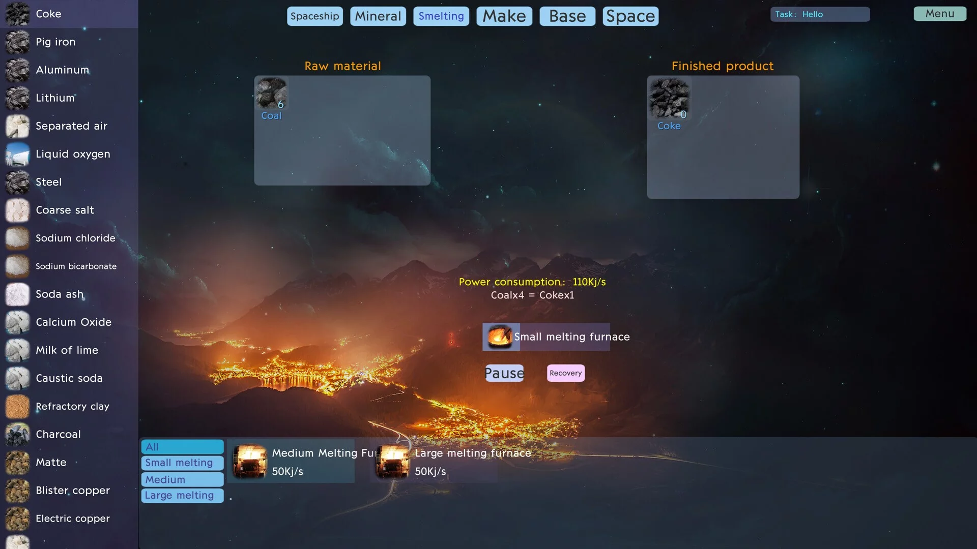 Изображение игры: Idle Intergalactic Factory