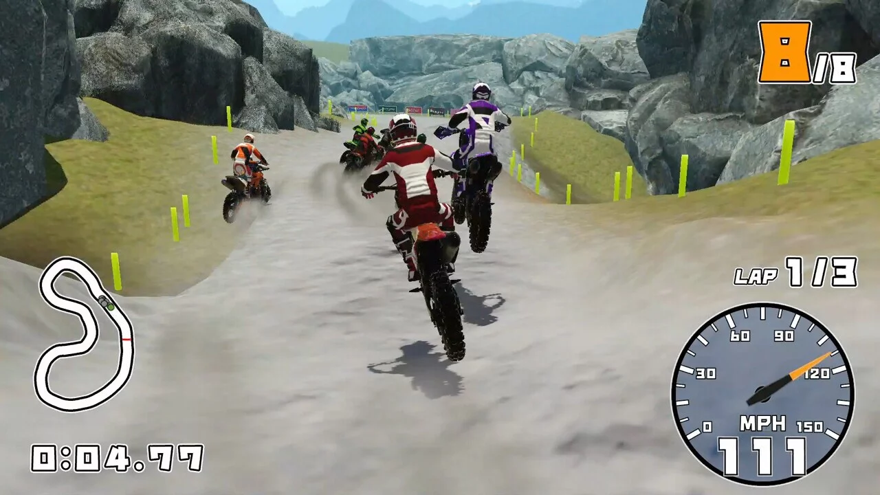 Изображение игры: EXTREME BIKE X