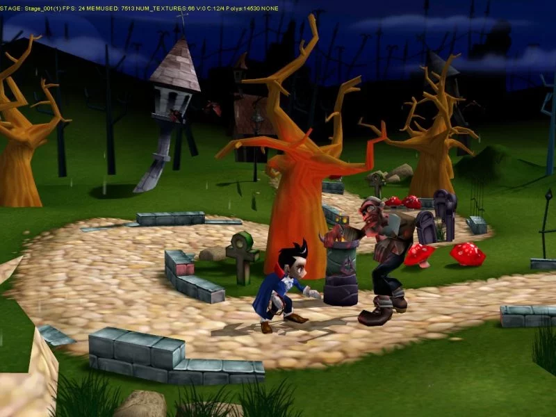 Изображение игры: Legendo's Dracula Twins