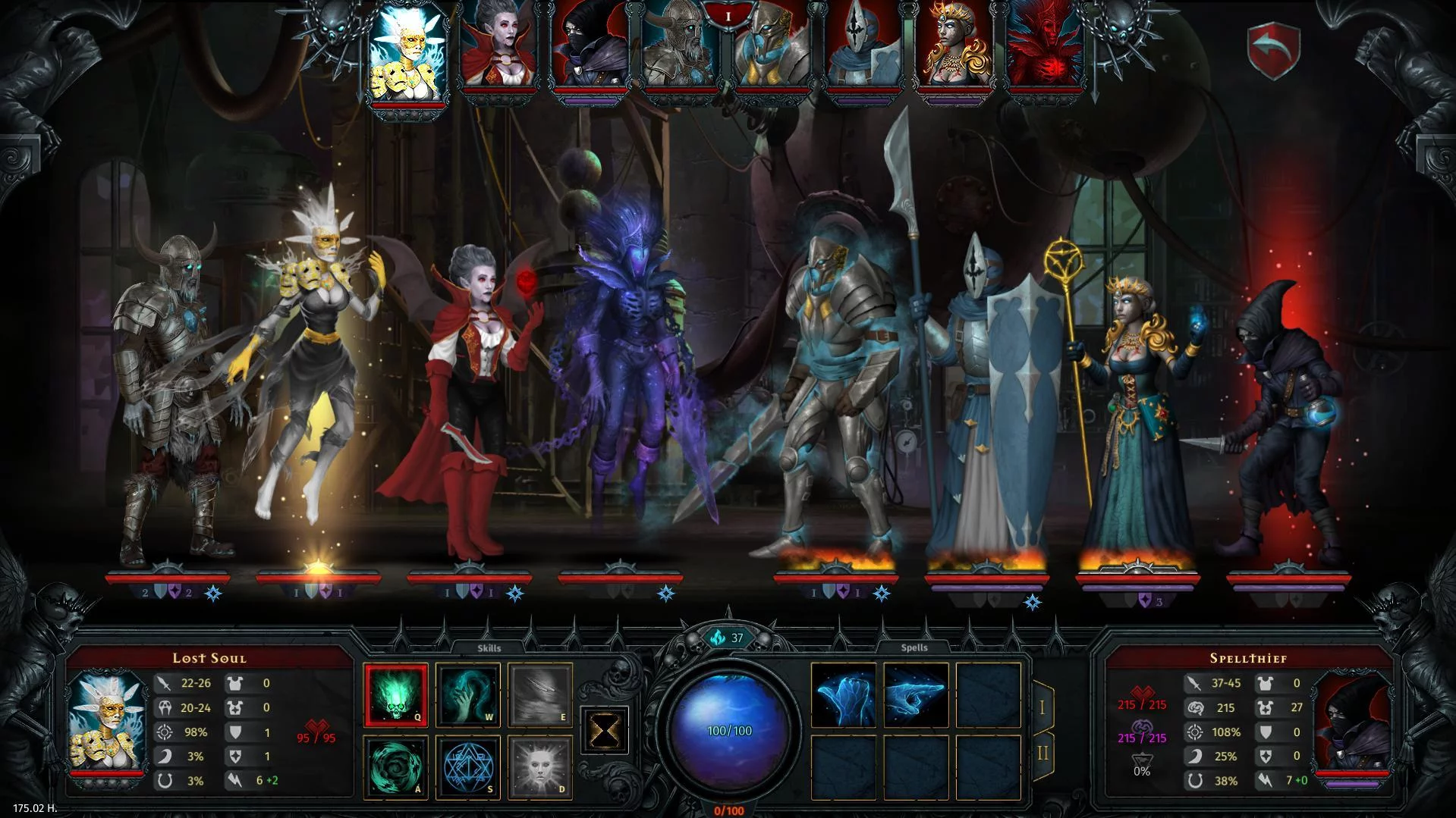 Изображение игры: Iratus: Wrath of the Necromancer