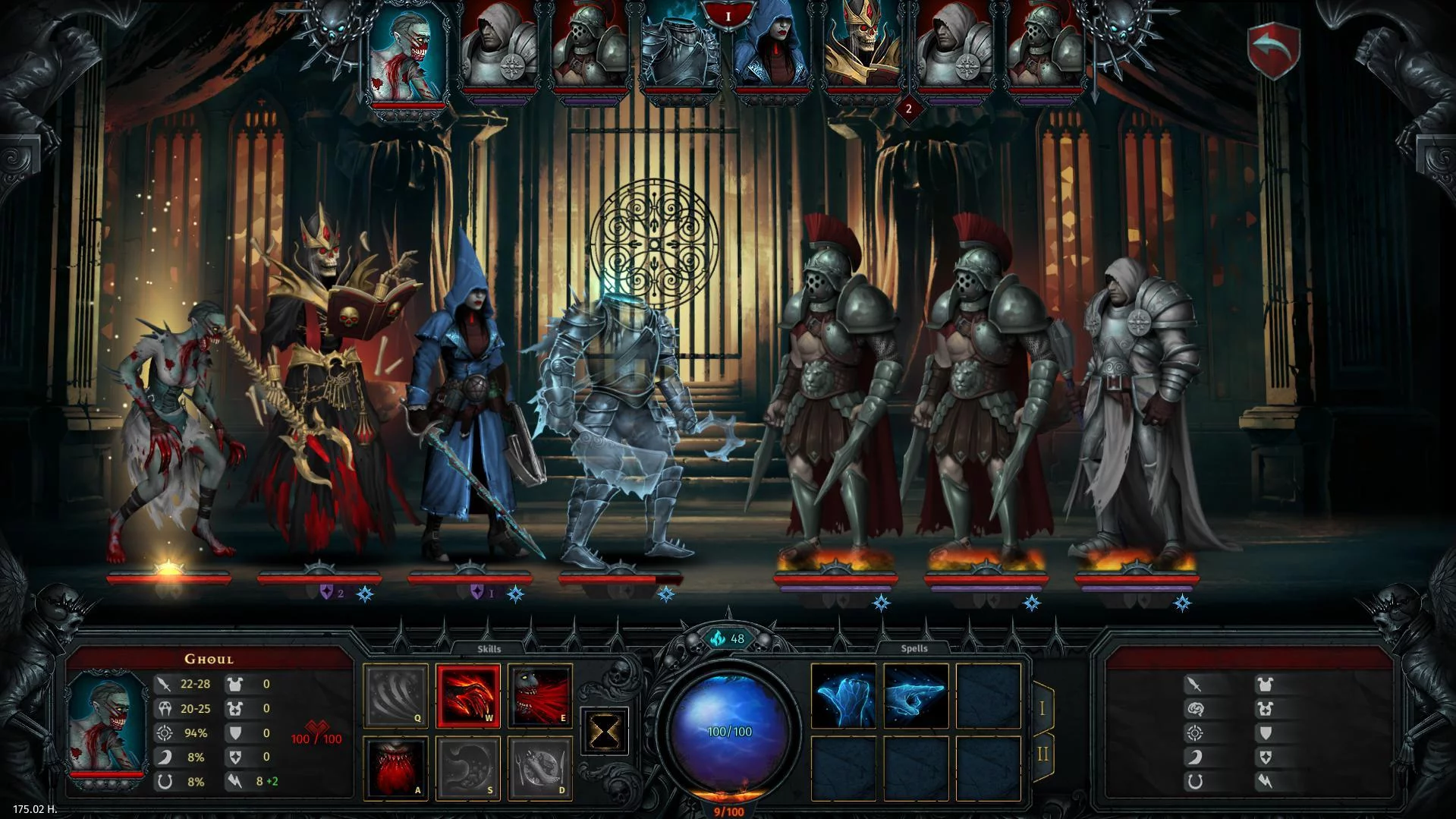 Изображение игры: Iratus: Wrath of the Necromancer