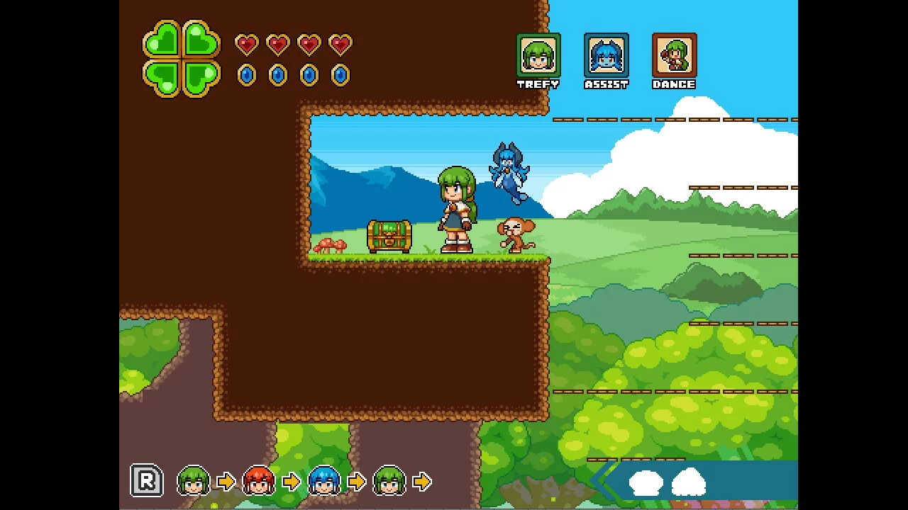 Изображение игры: ココロクローバー パート１/Kokoro Clover Part1