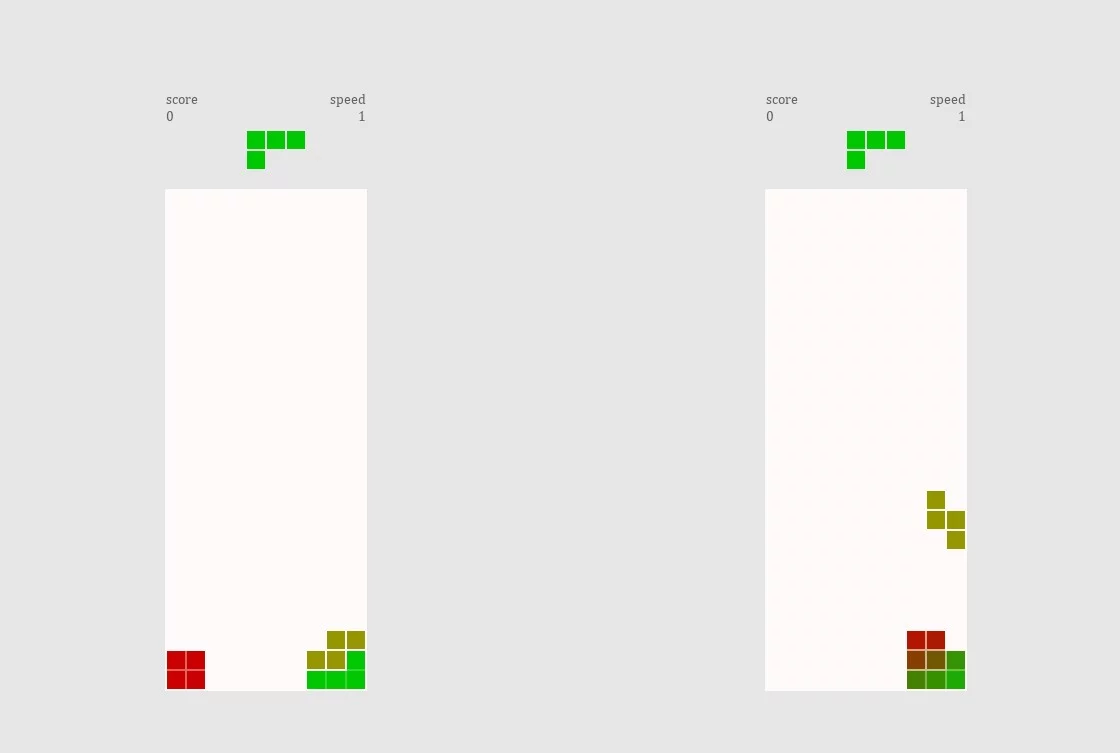 Изображение игры: Tetris for Two